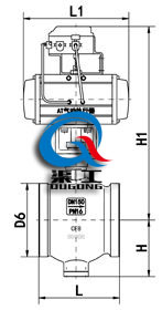 PQ677氣動偏心調節(jié)閥 (對夾式)